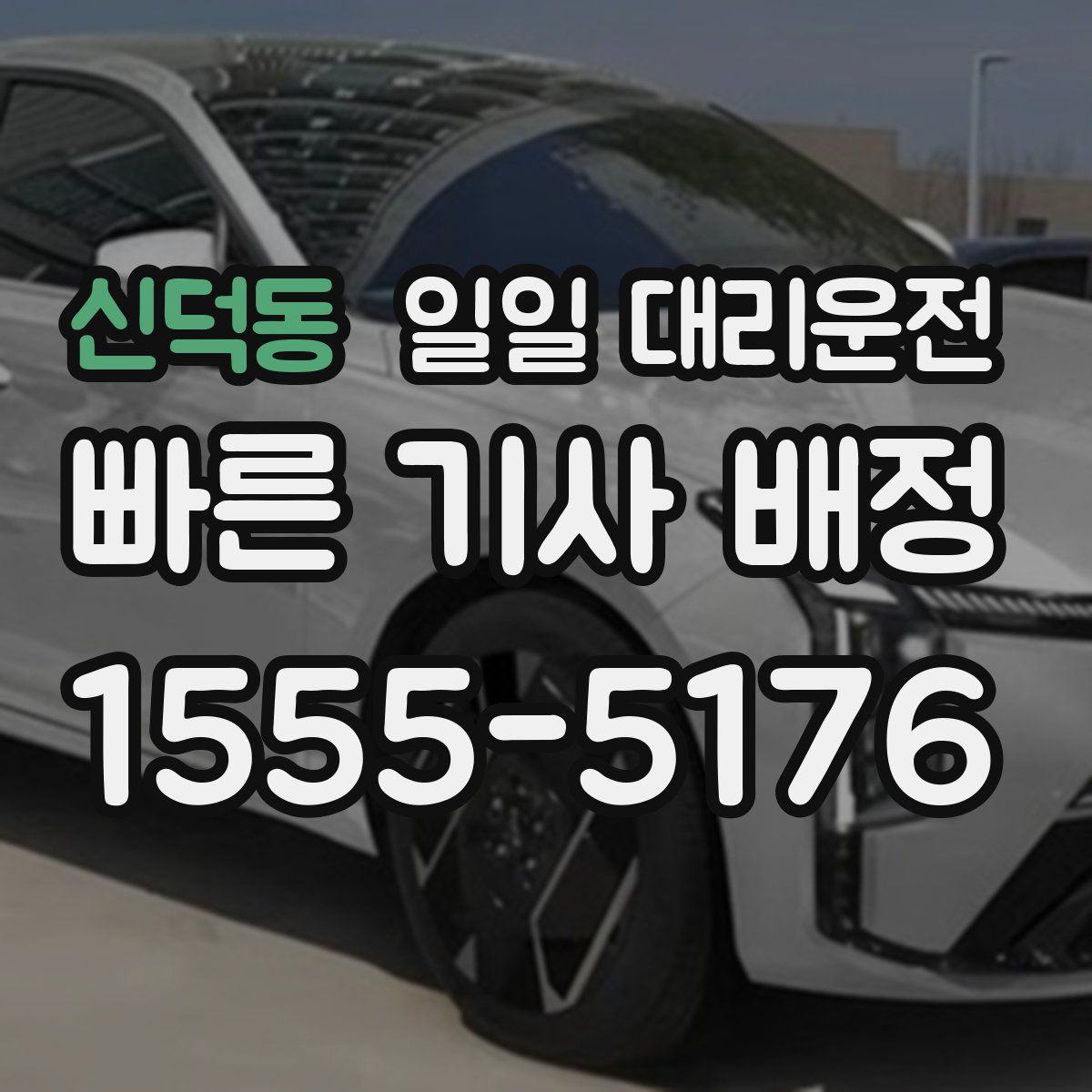 신덕동 일일 대리운전
