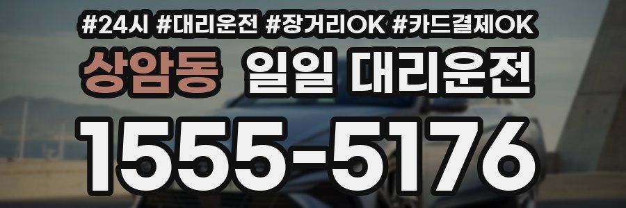 상암동 일일 대리운전
