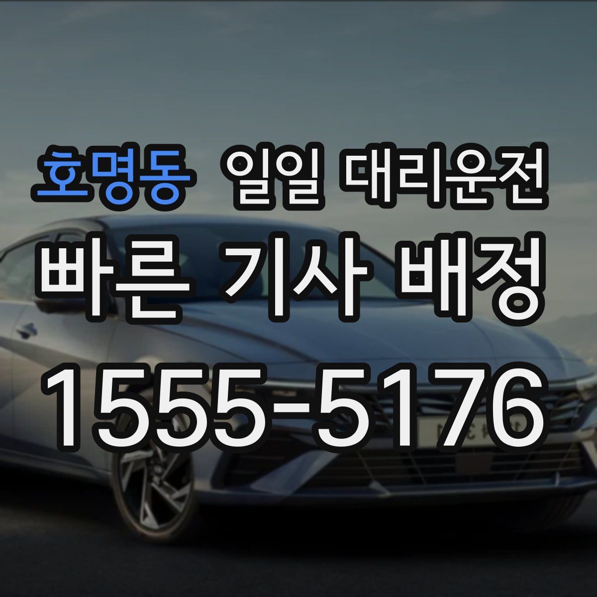 호명동 일일 대리운전