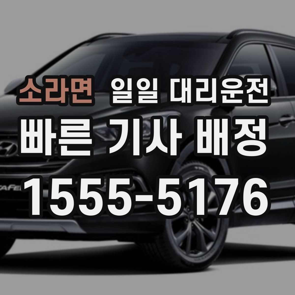 소라면 일일 대리운전
