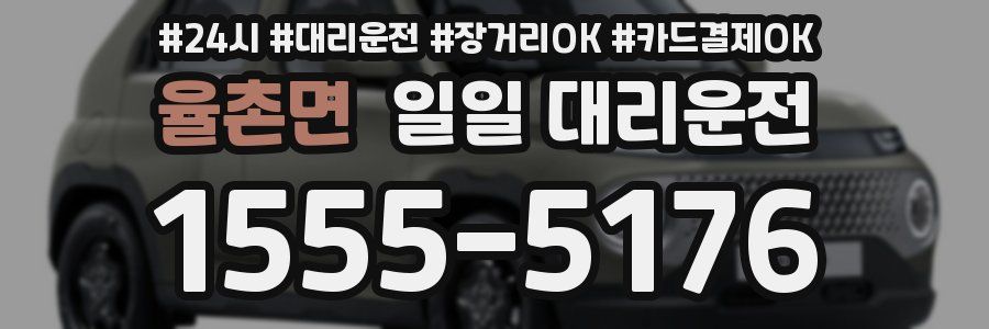 율촌면 일일 대리운전