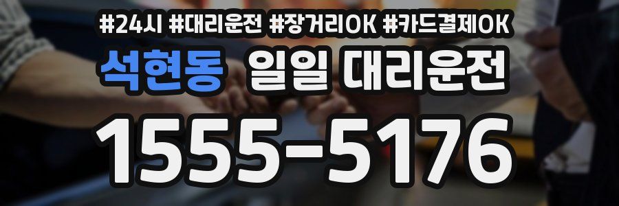 석현동 일일 대리운전
