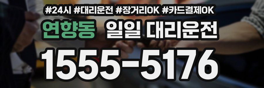 연향동 일일 대리운전