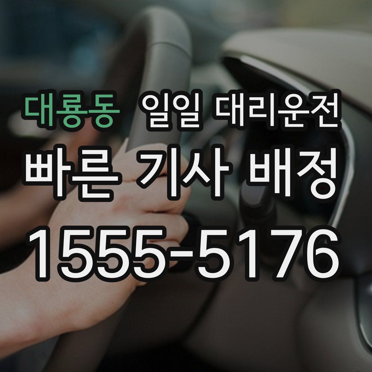대룡동 일일 대리운전