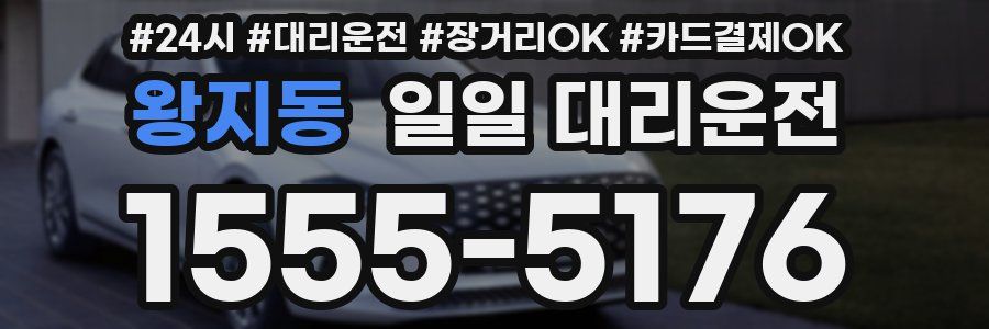 왕지동 일일 대리운전