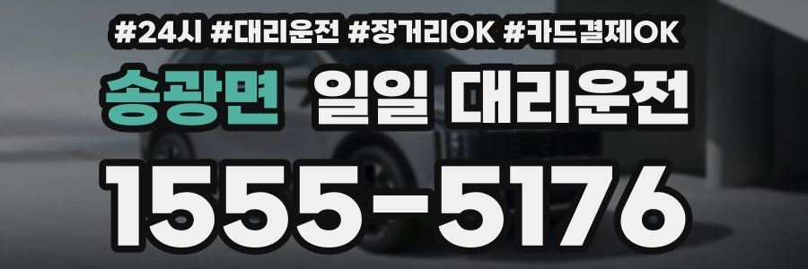송광면 일일 대리운전
