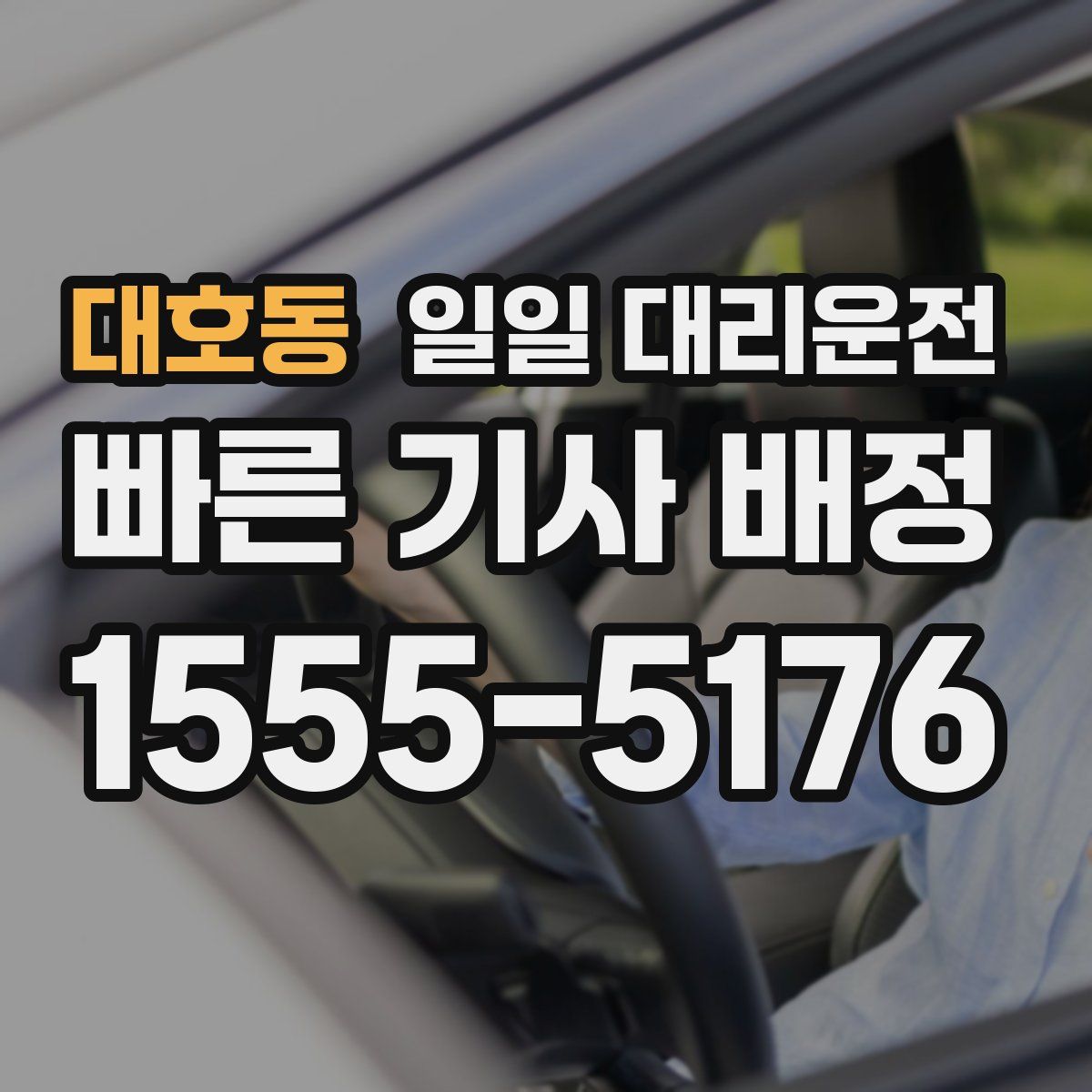 대호동 일일 대리운전
