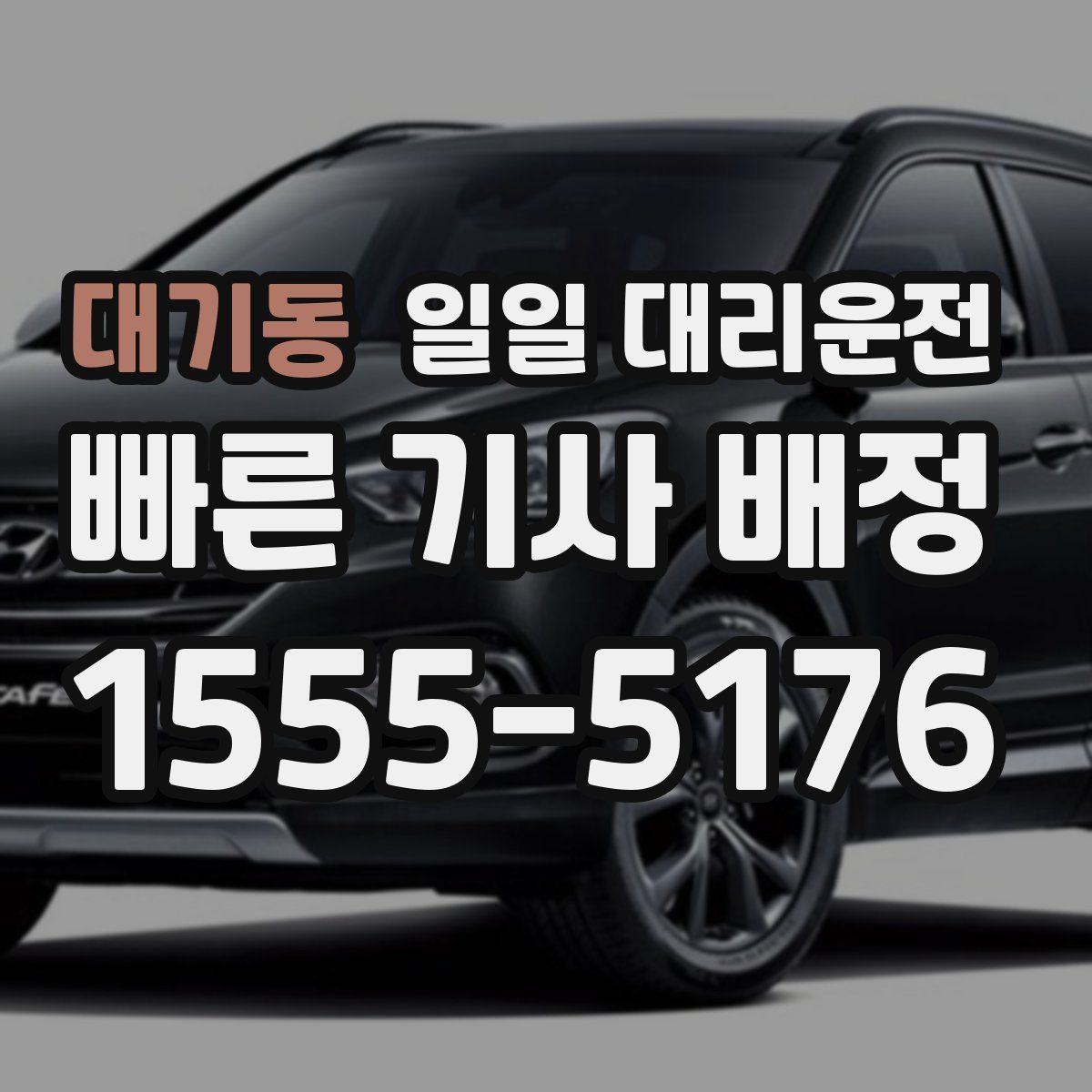 대기동 일일 대리운전