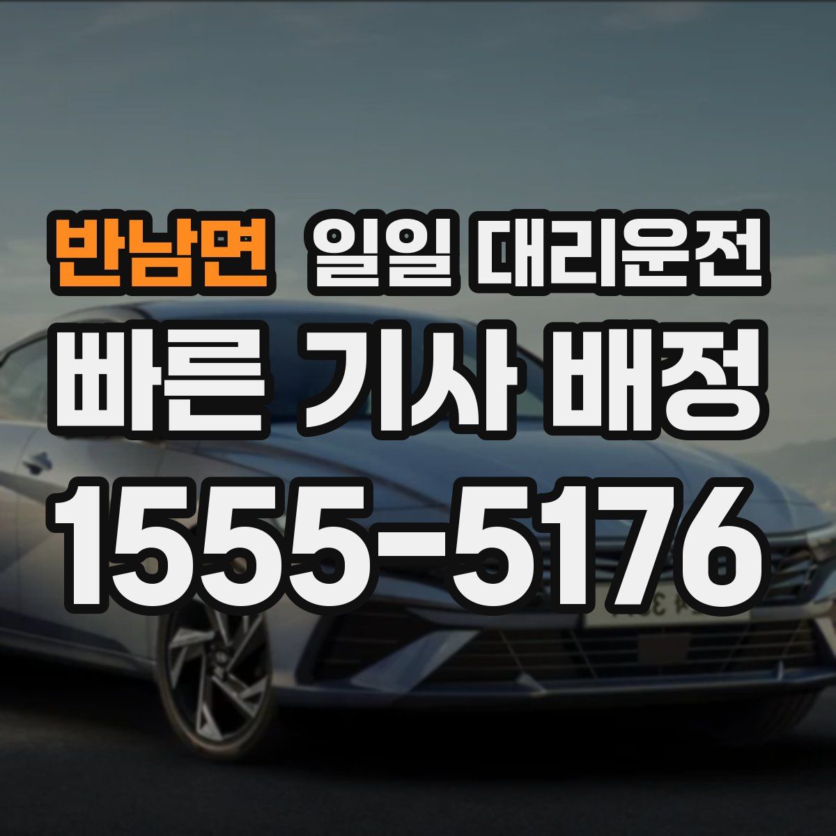 반남면 일일 대리운전