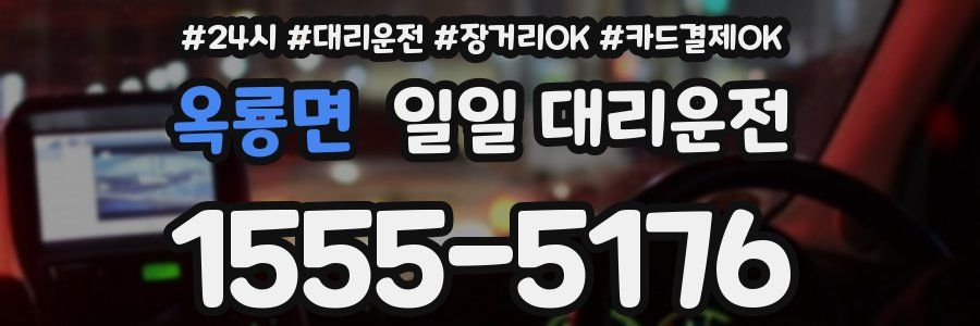 옥룡면 일일 대리운전