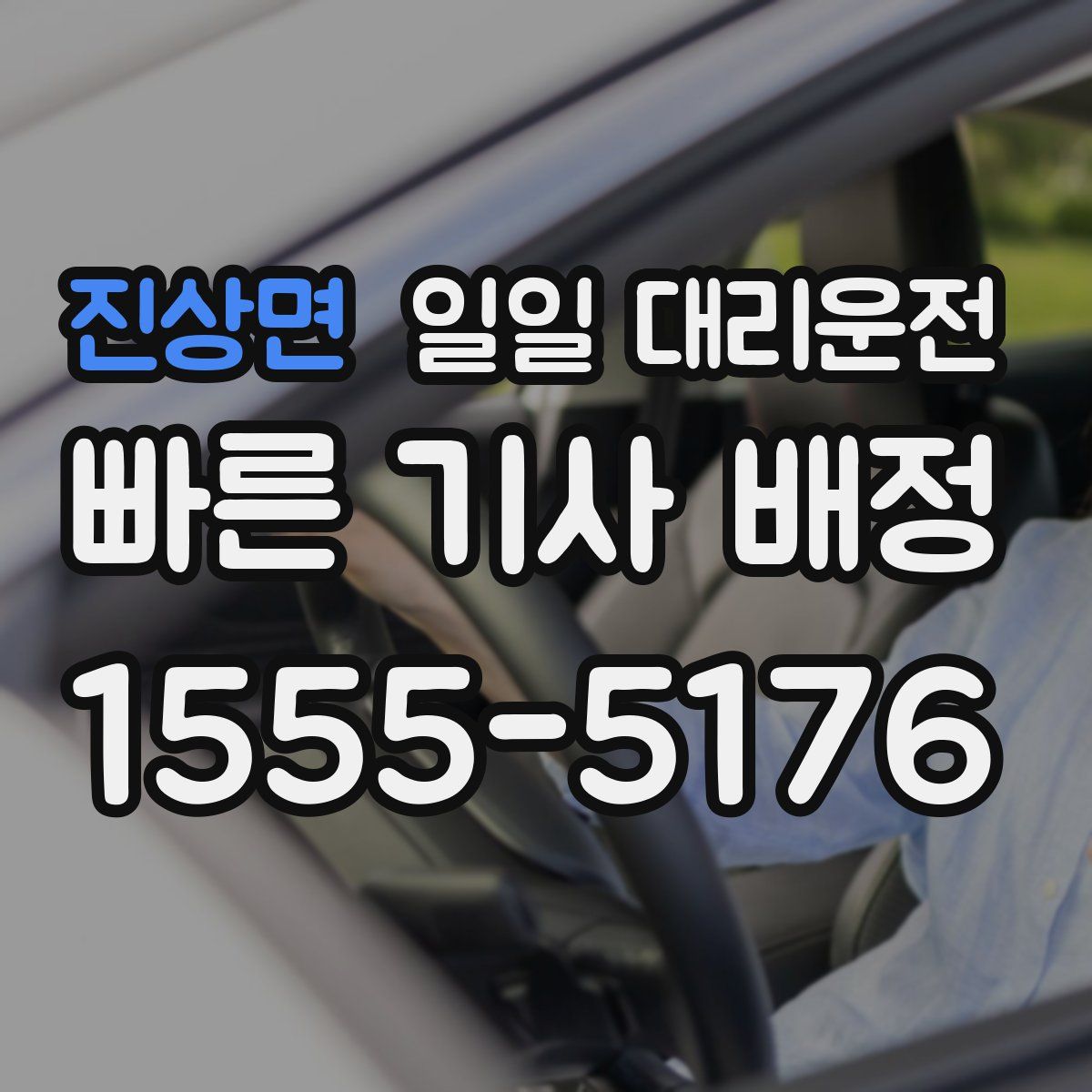 진상면 일일 대리운전