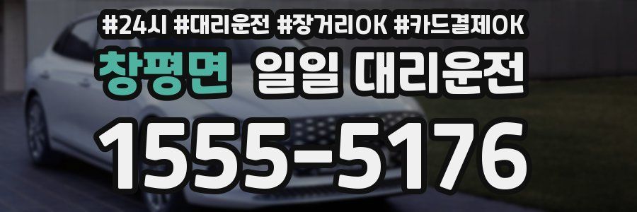 창평면 일일 대리운전