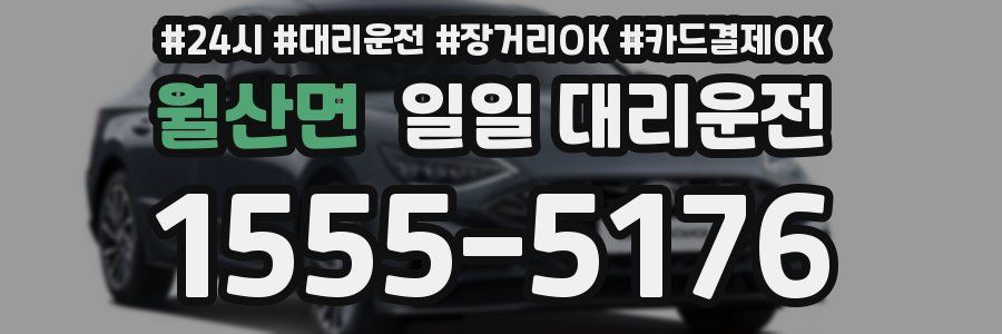 월산면 일일 대리운전