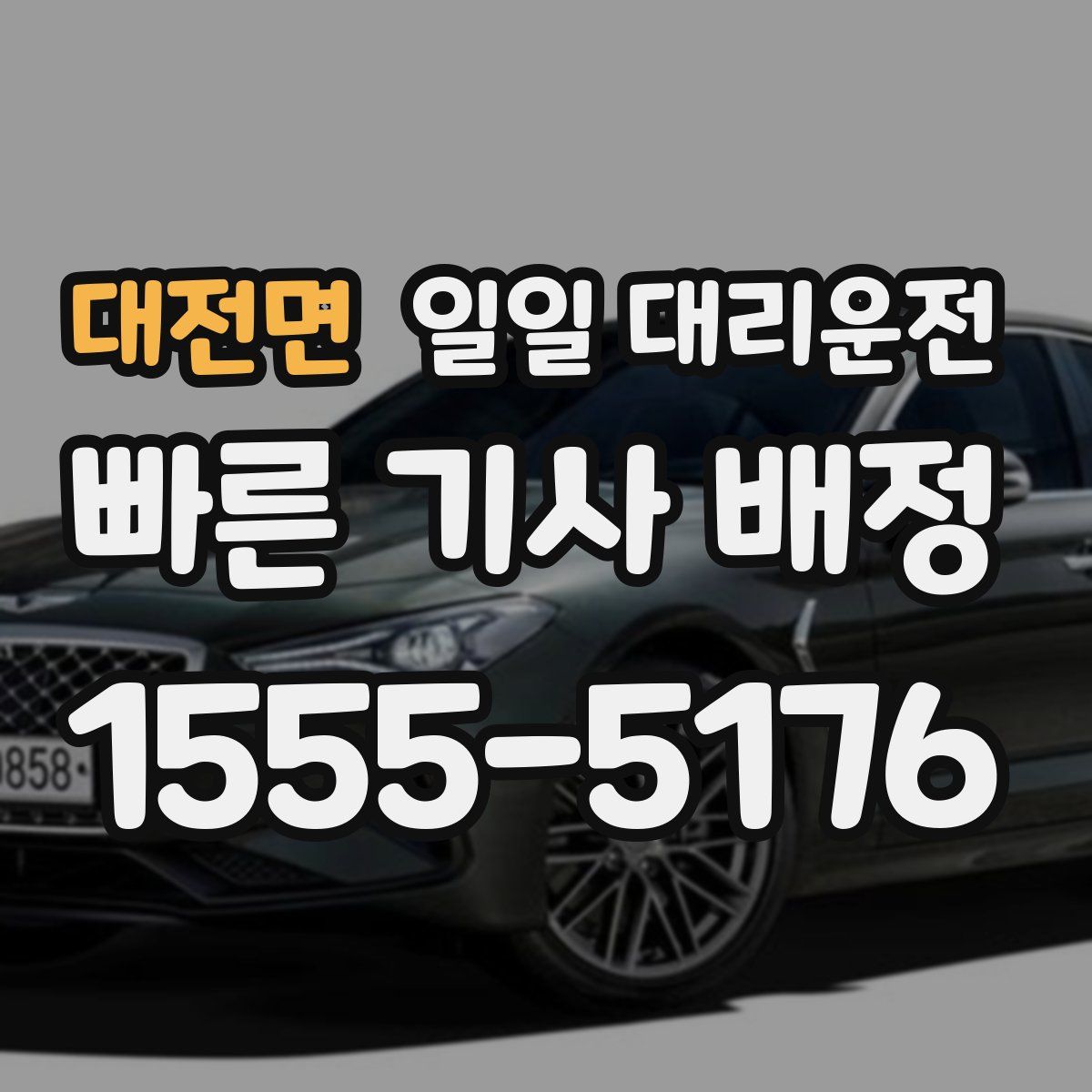 대전면 일일 대리운전