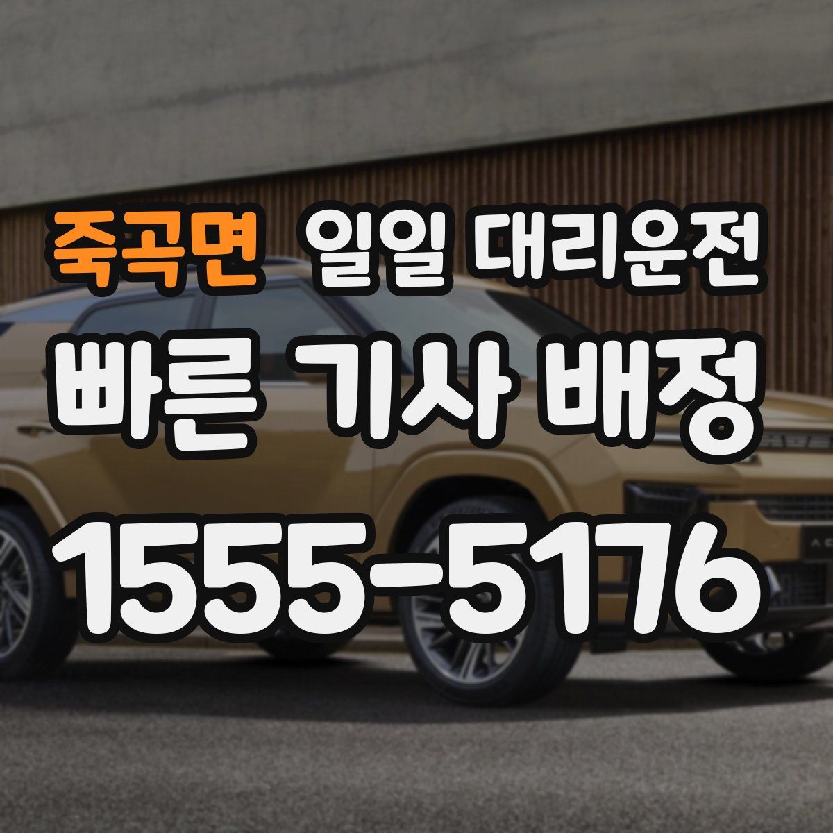 죽곡면 일일 대리운전