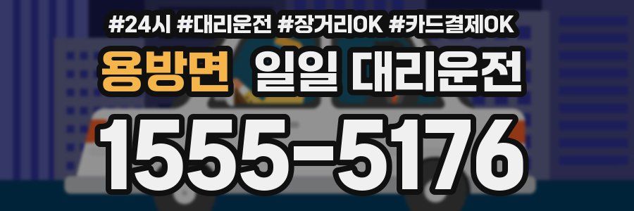 용방면 일일 대리운전