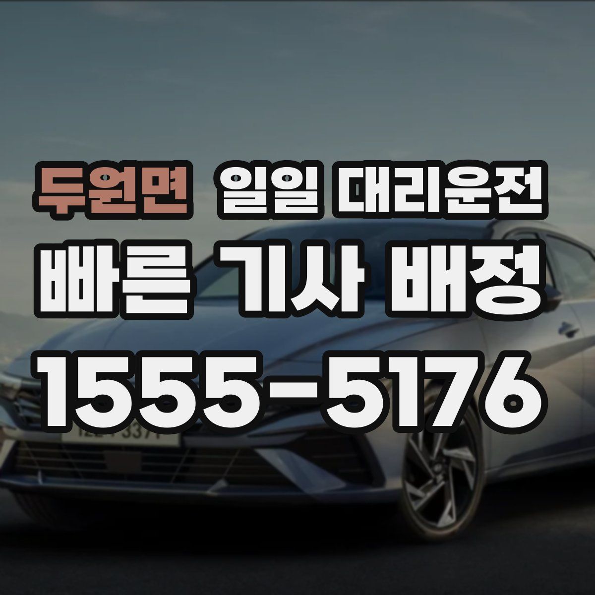 두원면 일일 대리운전