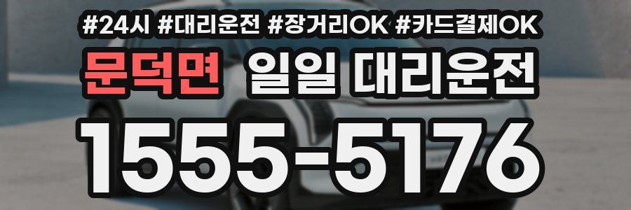 문덕면 일일 대리운전