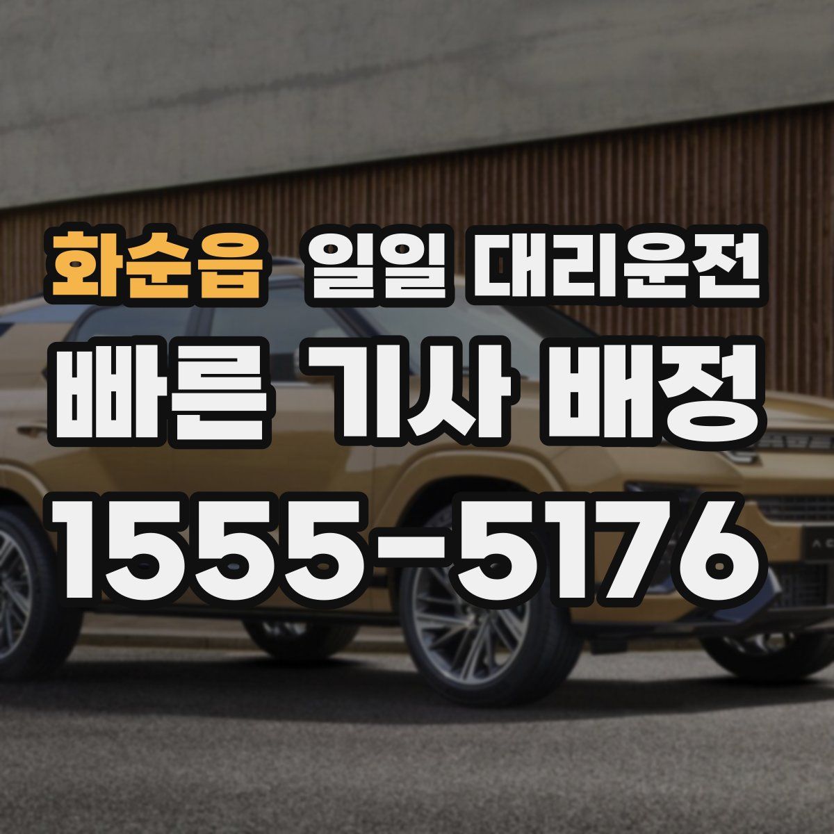 화순읍 일일 대리운전