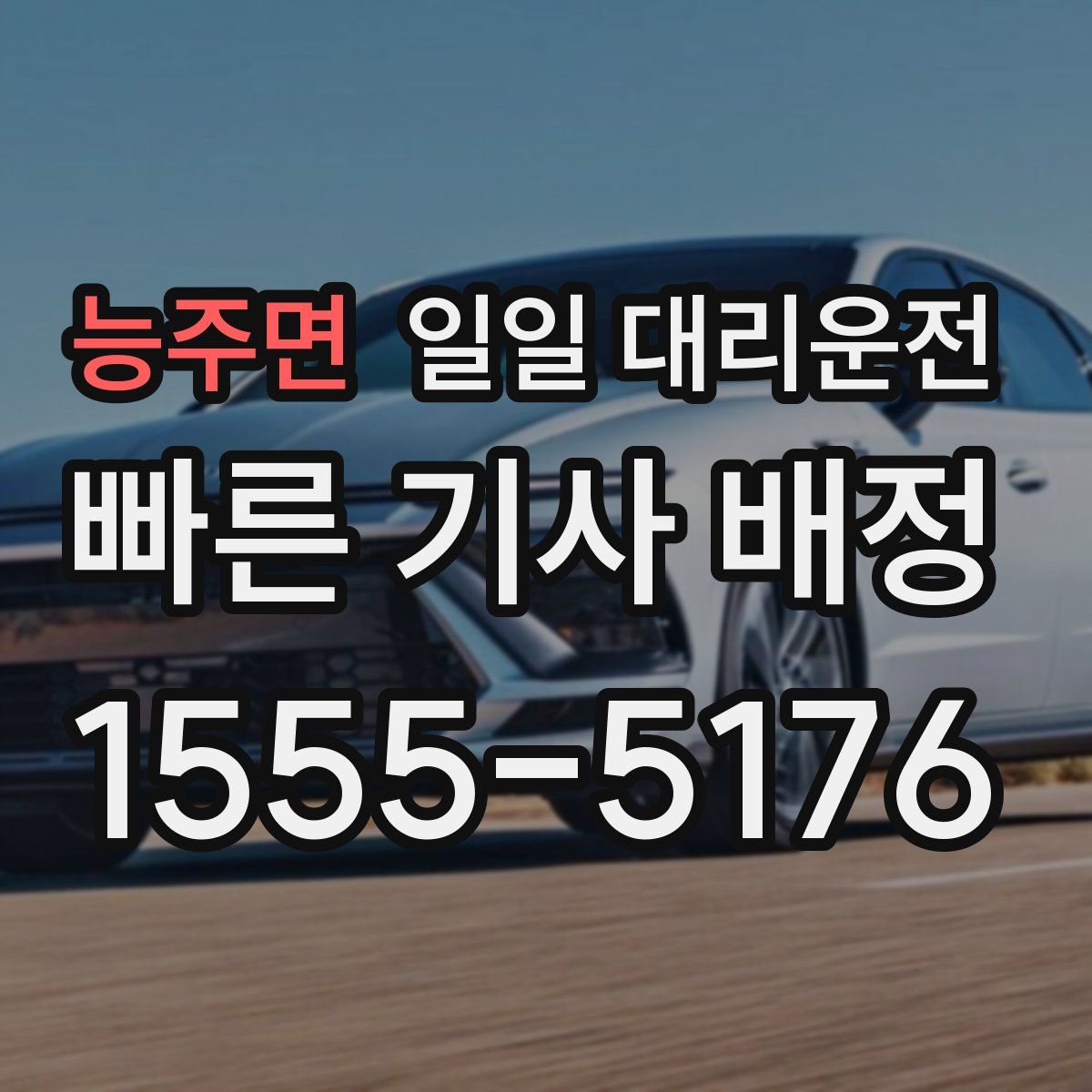 능주면 일일 대리운전