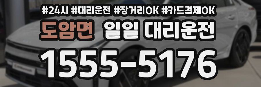도암면 일일 대리운전