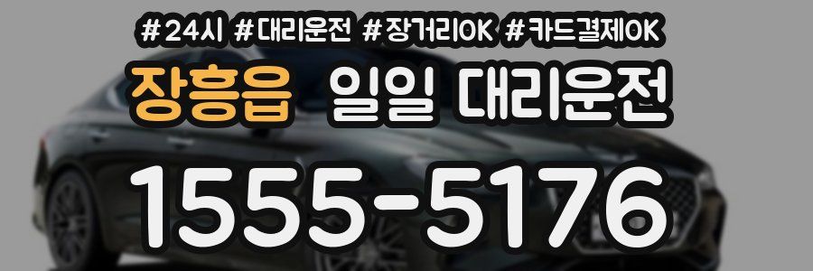 장흥읍 일일 대리운전
