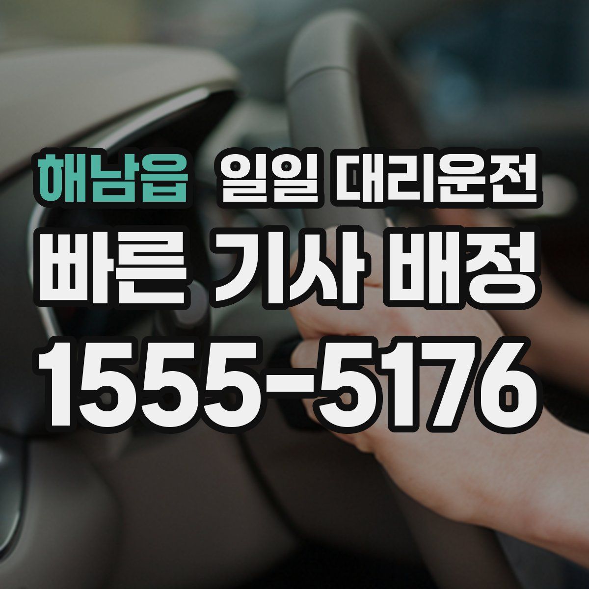 해남읍 일일 대리운전
