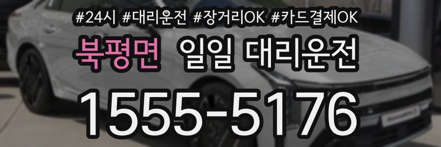 북평면 일일 대리운전