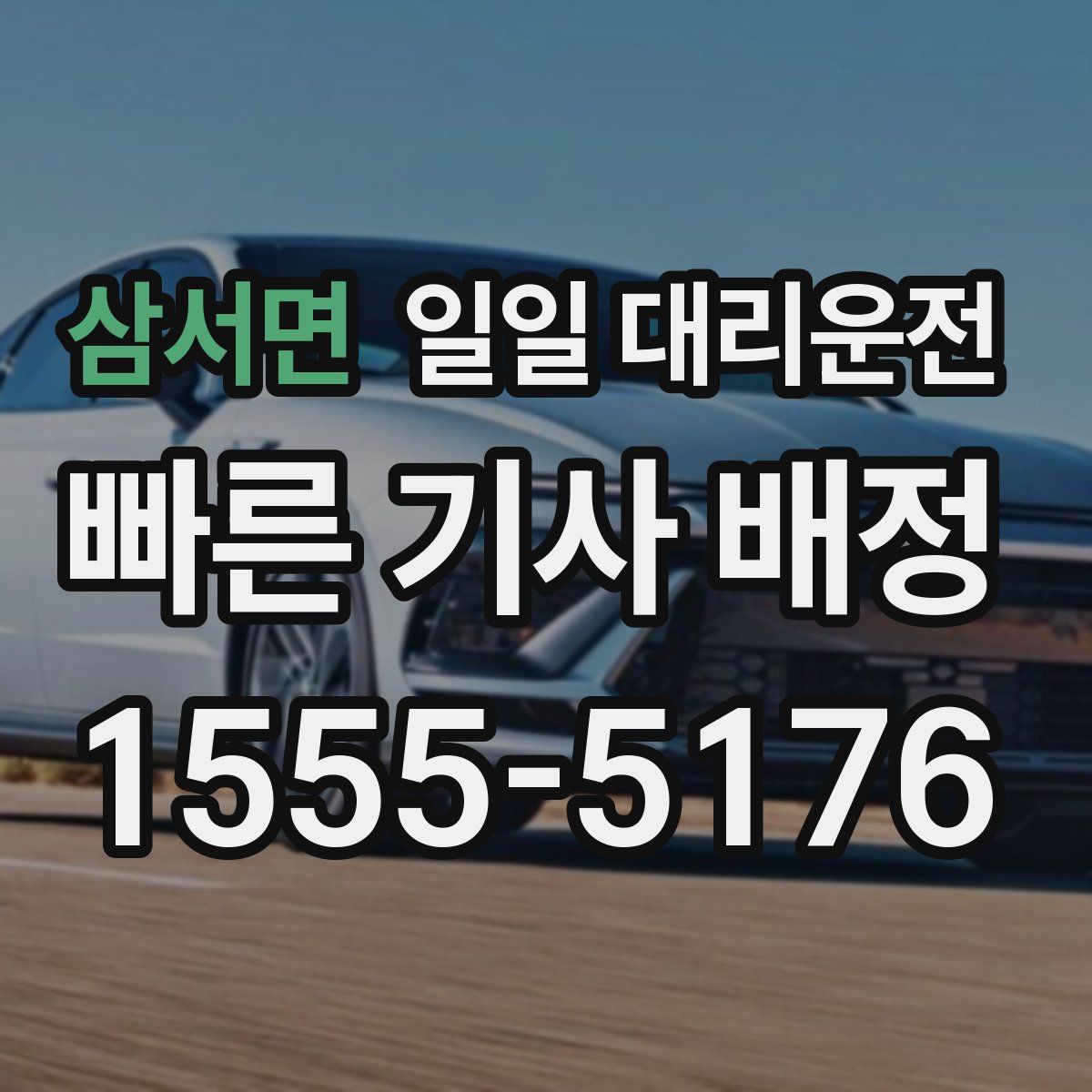 삼서면 일일 대리운전