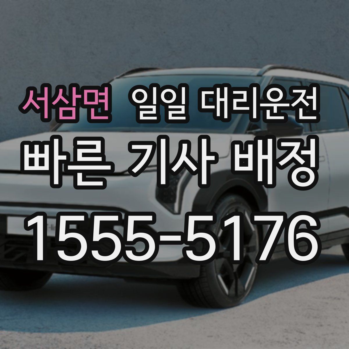 서삼면 일일 대리운전