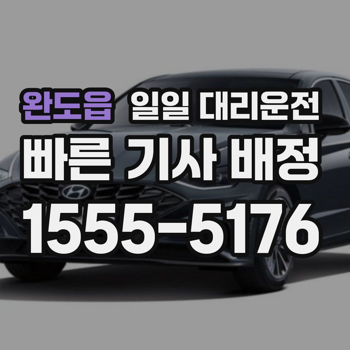 완도읍 일일 대리운전