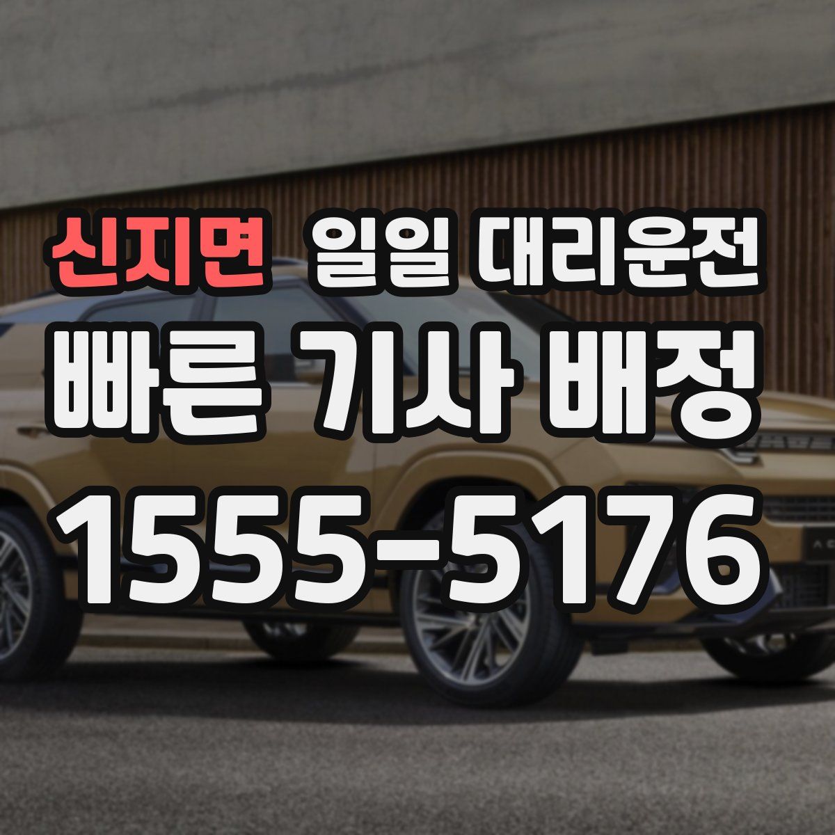 신지면 일일 대리운전