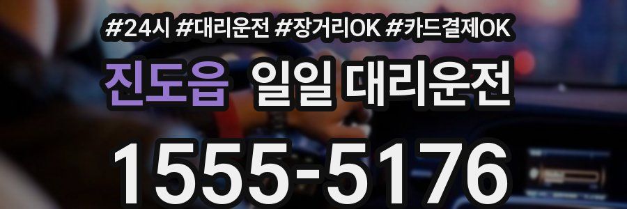 진도읍 일일 대리운전