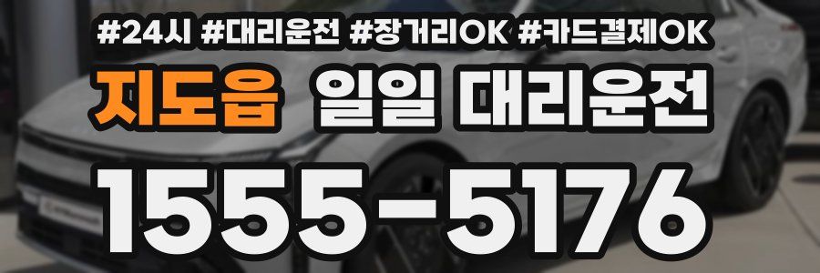 지도읍 일일 대리운전