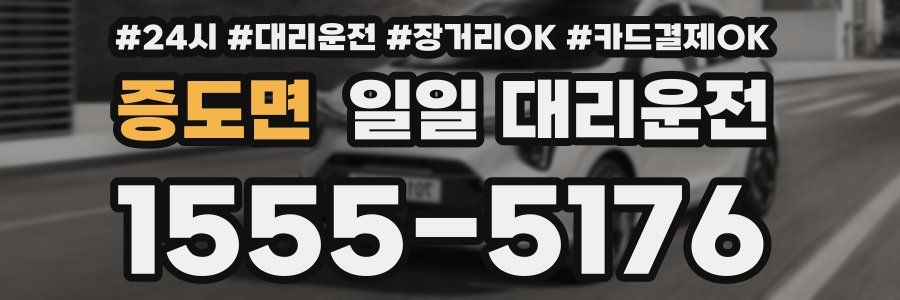 증도면 일일 대리운전