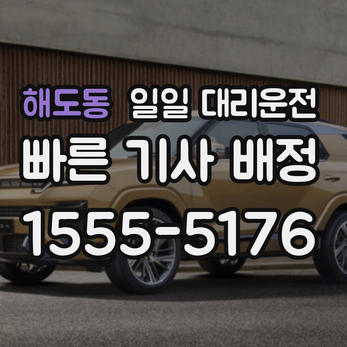 해도동 일일 대리운전