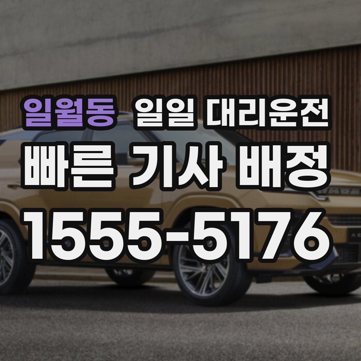 일월동 일일 대리운전