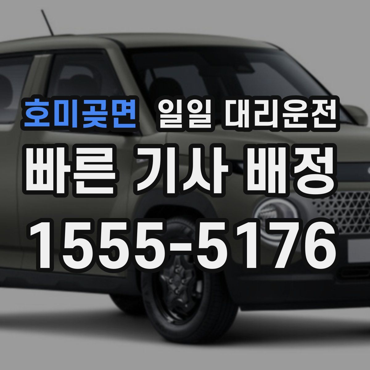 호미곶면 일일 대리운전