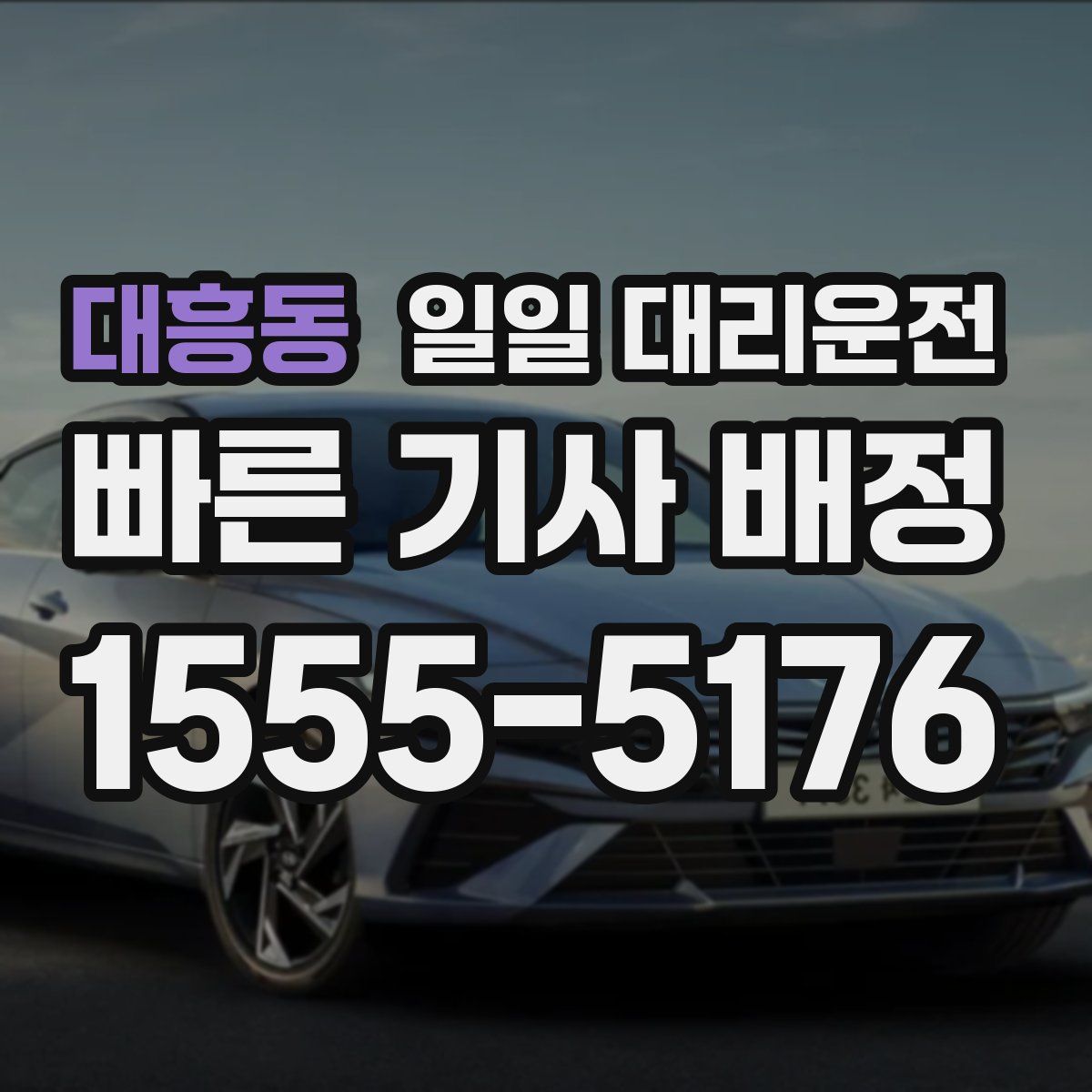 대흥동 일일 대리운전