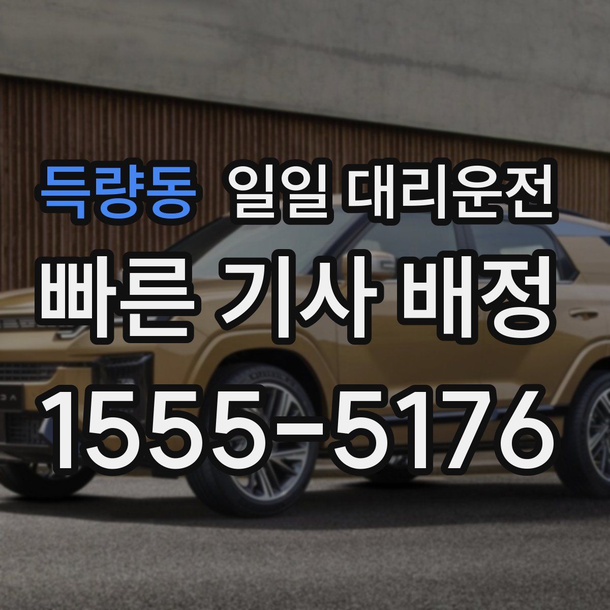 득량동 일일 대리운전