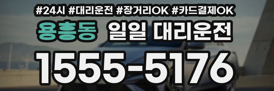 용흥동 일일 대리운전