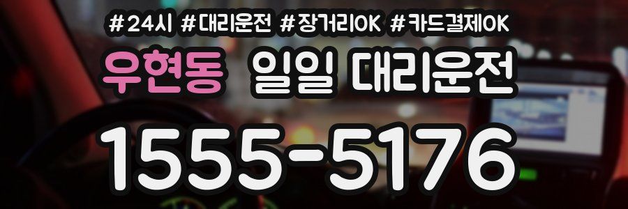 우현동 일일 대리운전