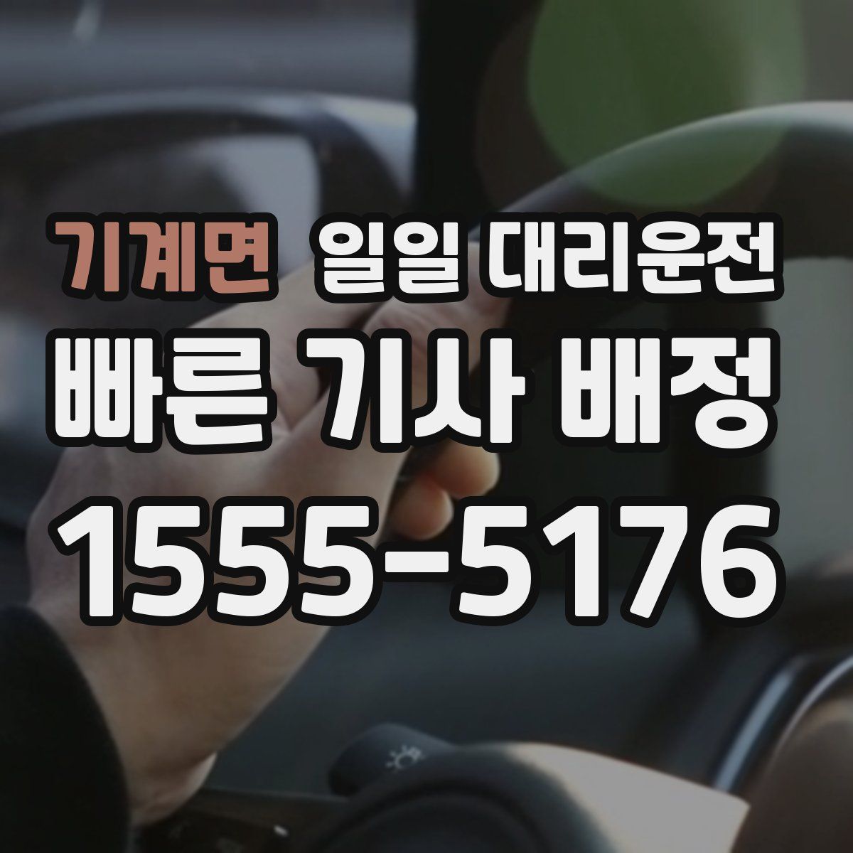 기계면 일일 대리운전