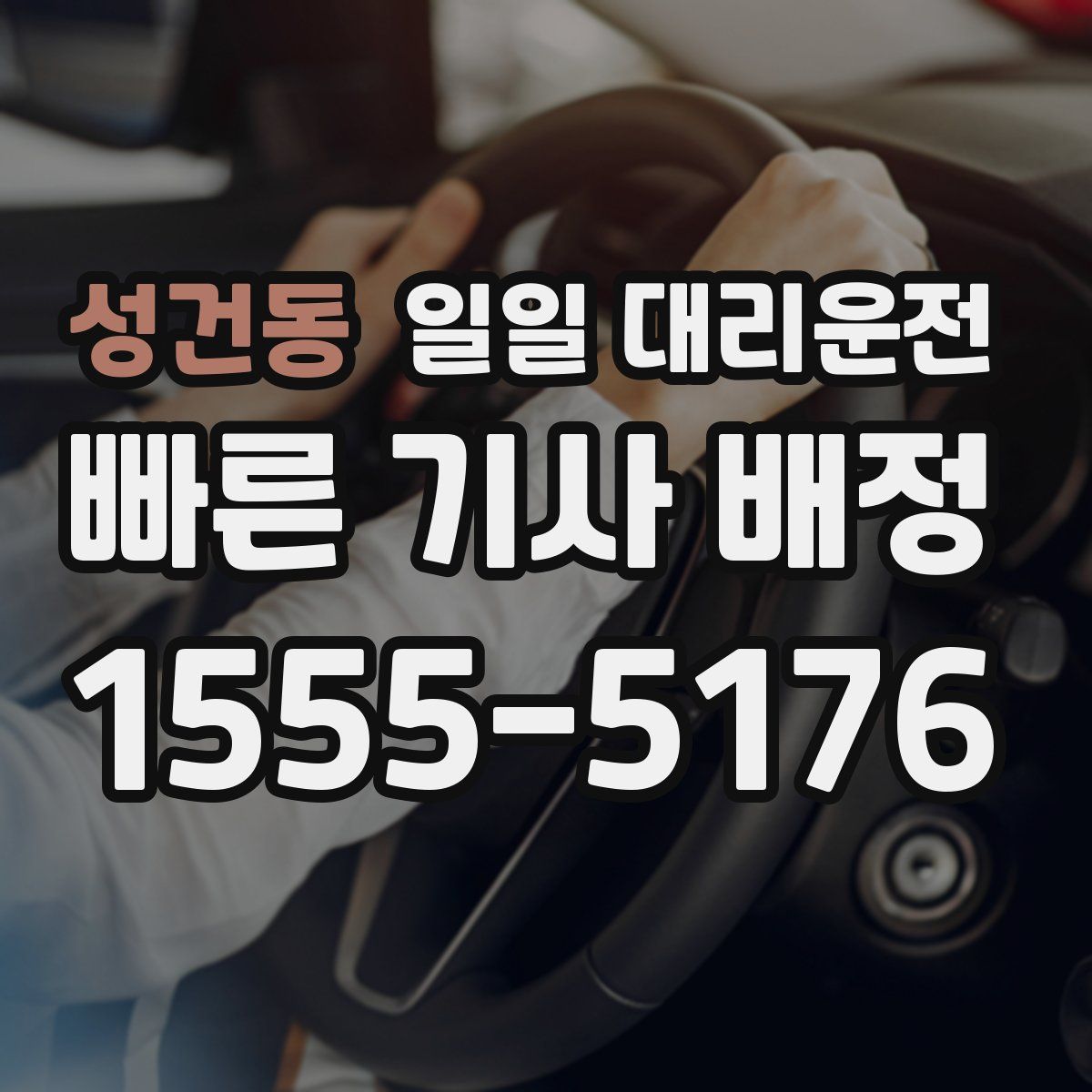 성건동 일일 대리운전