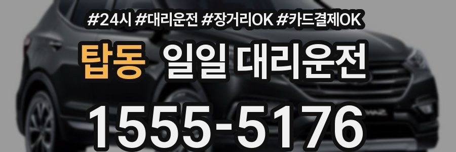 탑동 일일 대리운전