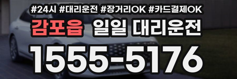 감포읍 일일 대리운전