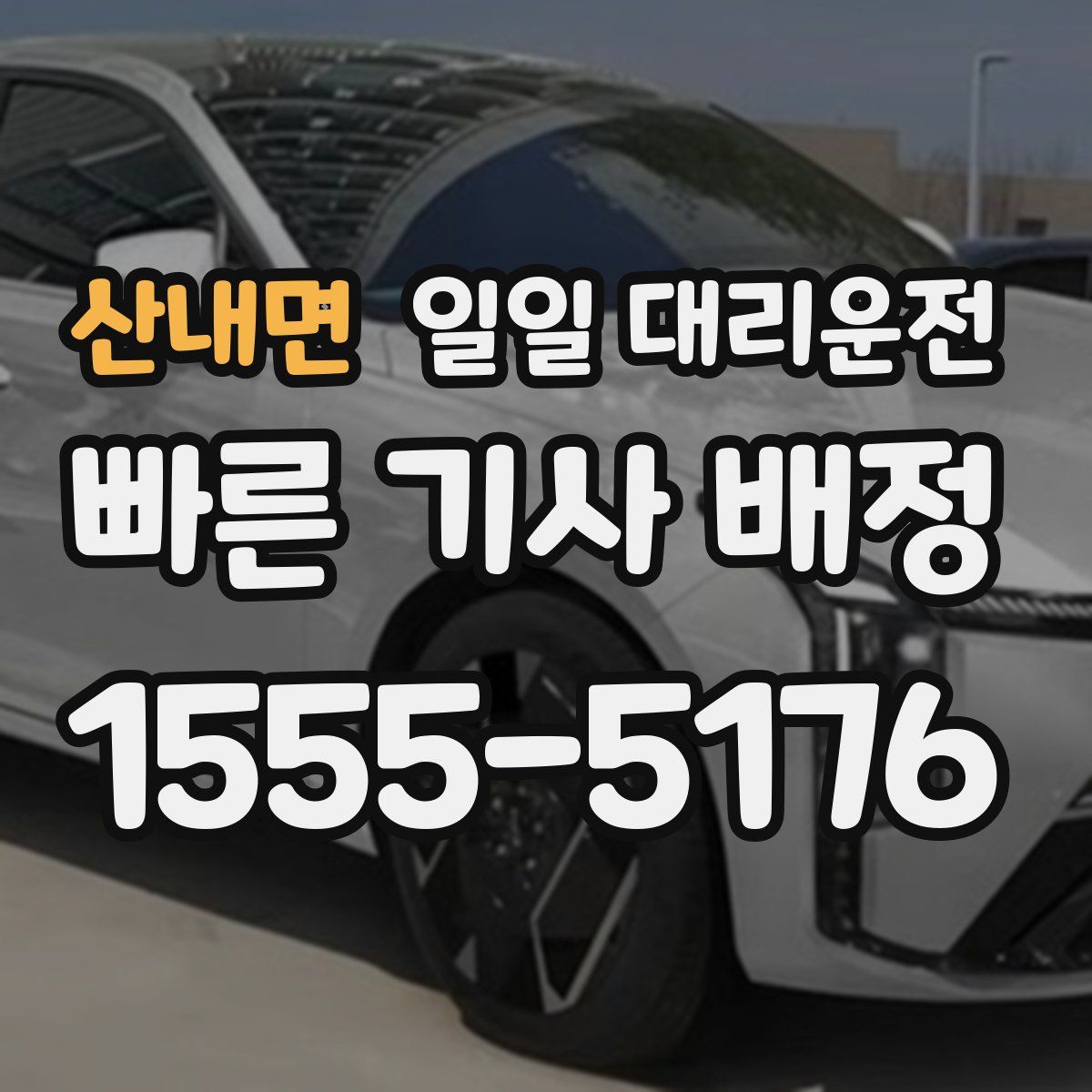 산내면 일일 대리운전