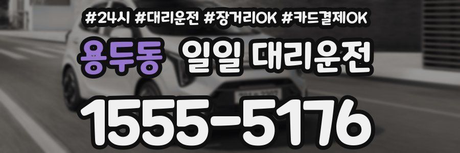 용두동 일일 대리운전
