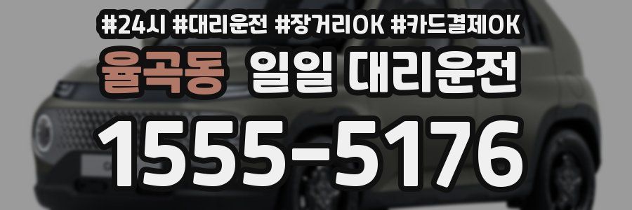율곡동 일일 대리운전