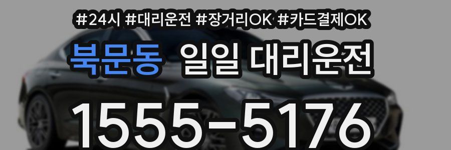 북문동 일일 대리운전